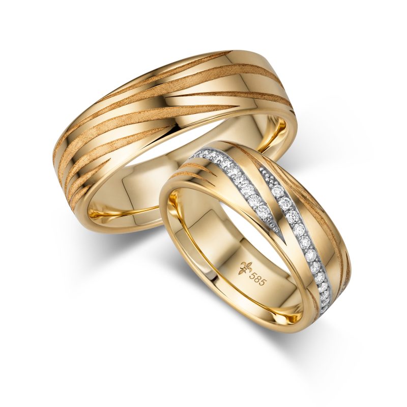 Giloy_tr_43 Trauringe Eheringe Gelbgold Diamanten Brillanten Trauringlounge